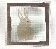 Bunny Blue Background