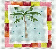 Palm tree pink stripe